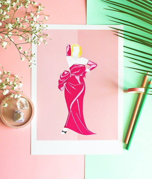 Marilyn Monroe - Diamonds Are A Girl's Best Friend • Wall Art Print