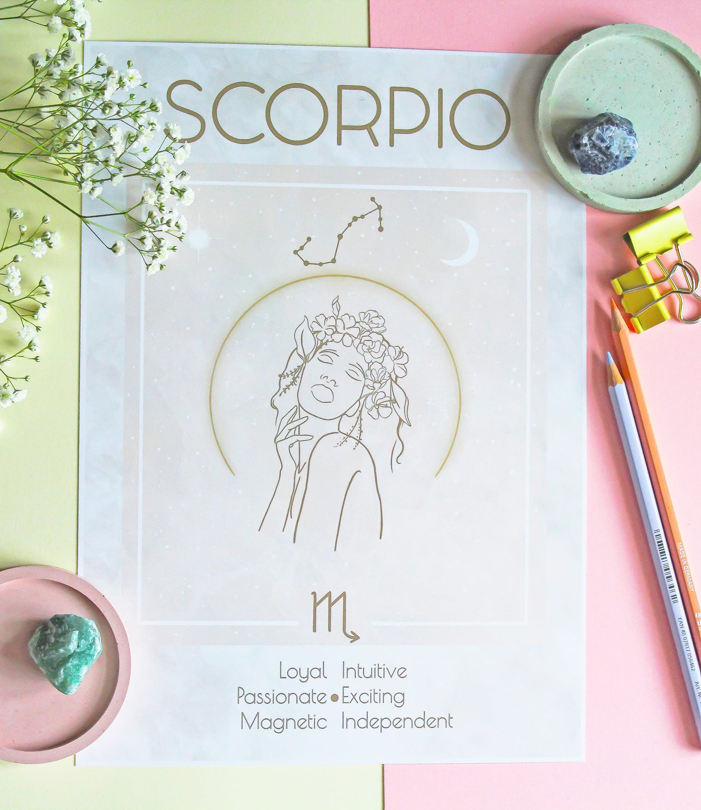 Zodiac Sign • Wall Art Print