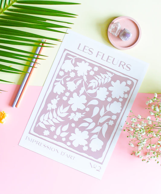Flower Print - II • Wall Art Print