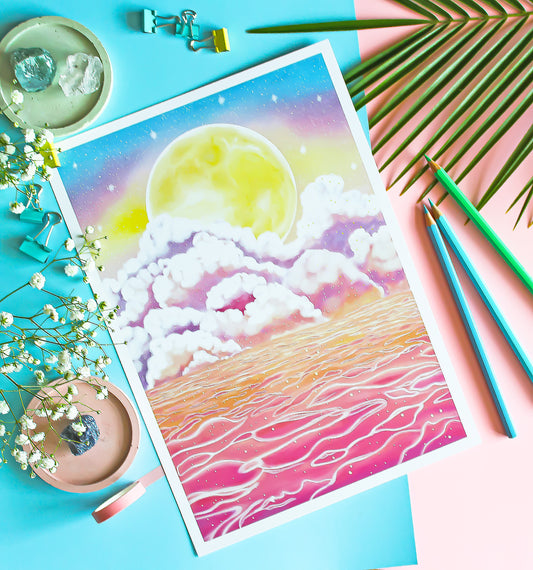 Mystic Sea • Wall Art Print