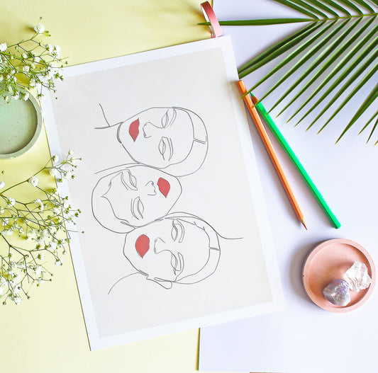 Close Up • Wall Art Print
