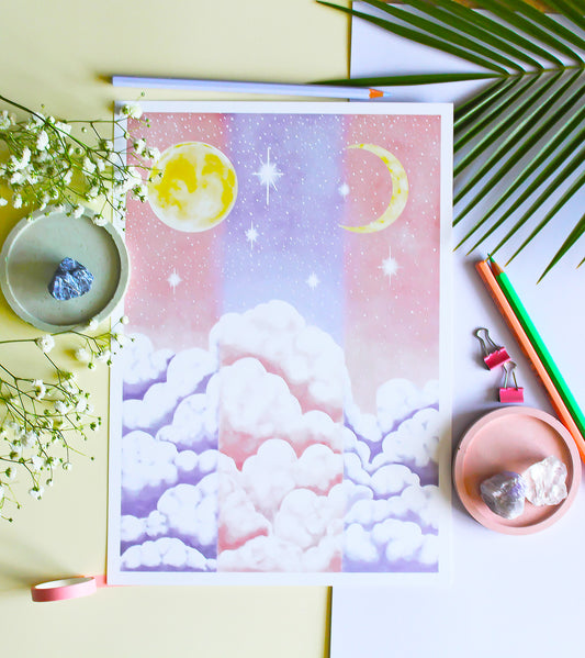 Dreamer's Sky • Wall Art Print