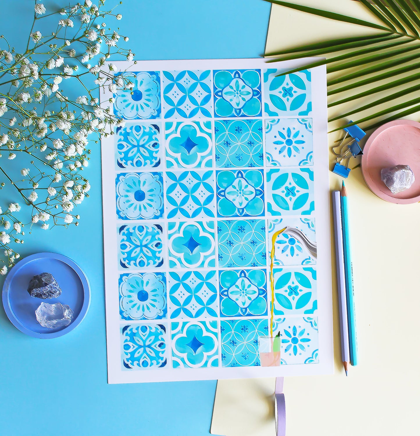 Moroccan Kitchen • Wall Art Print