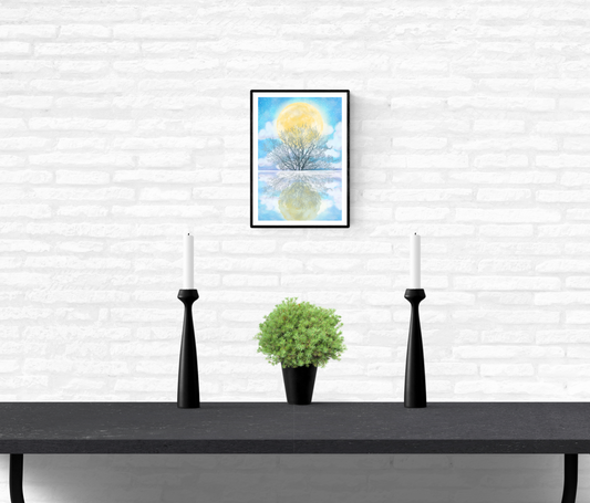 Lovers' Lake At Dusk • Wall Art Print