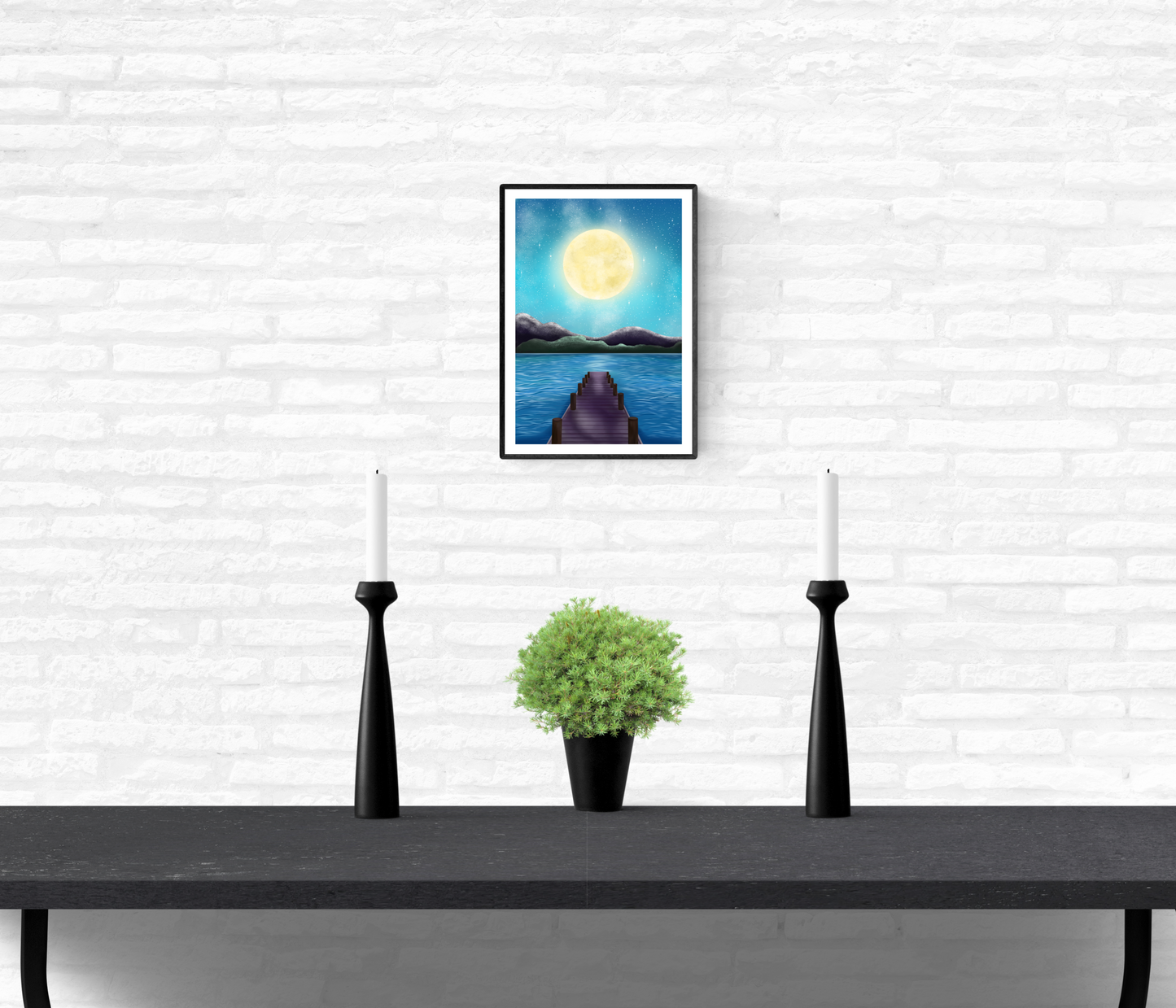 Lovers’ Deck • Wall Art Print