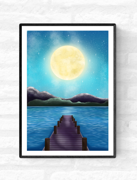 Lovers’ Deck • Wall Art Print