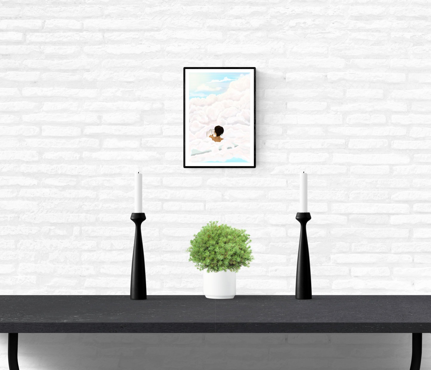 Clouds Spa • Wall Art Print