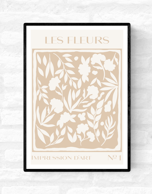 Flower Print - I • Wall Art Print