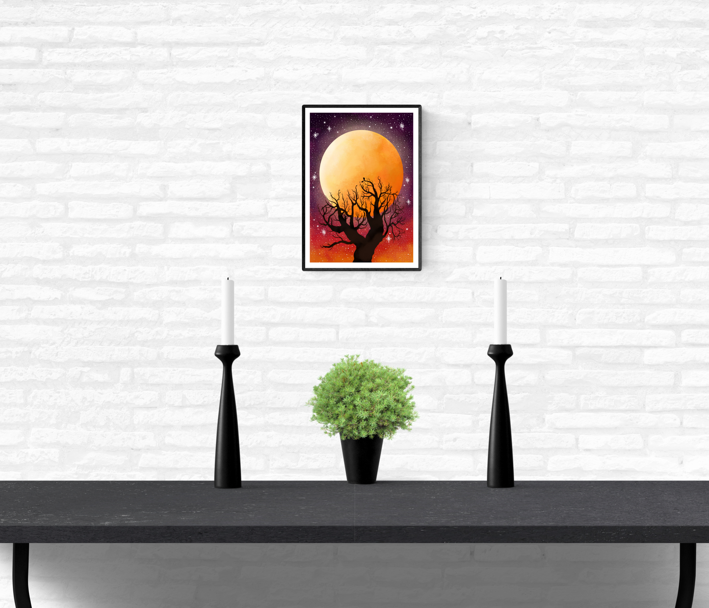 Harvest Moon • Wall Art Print