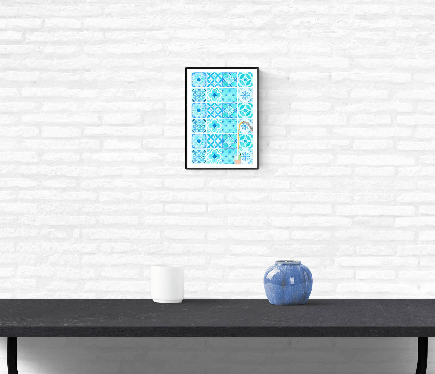 Moroccan Kitchen • Wall Art Print