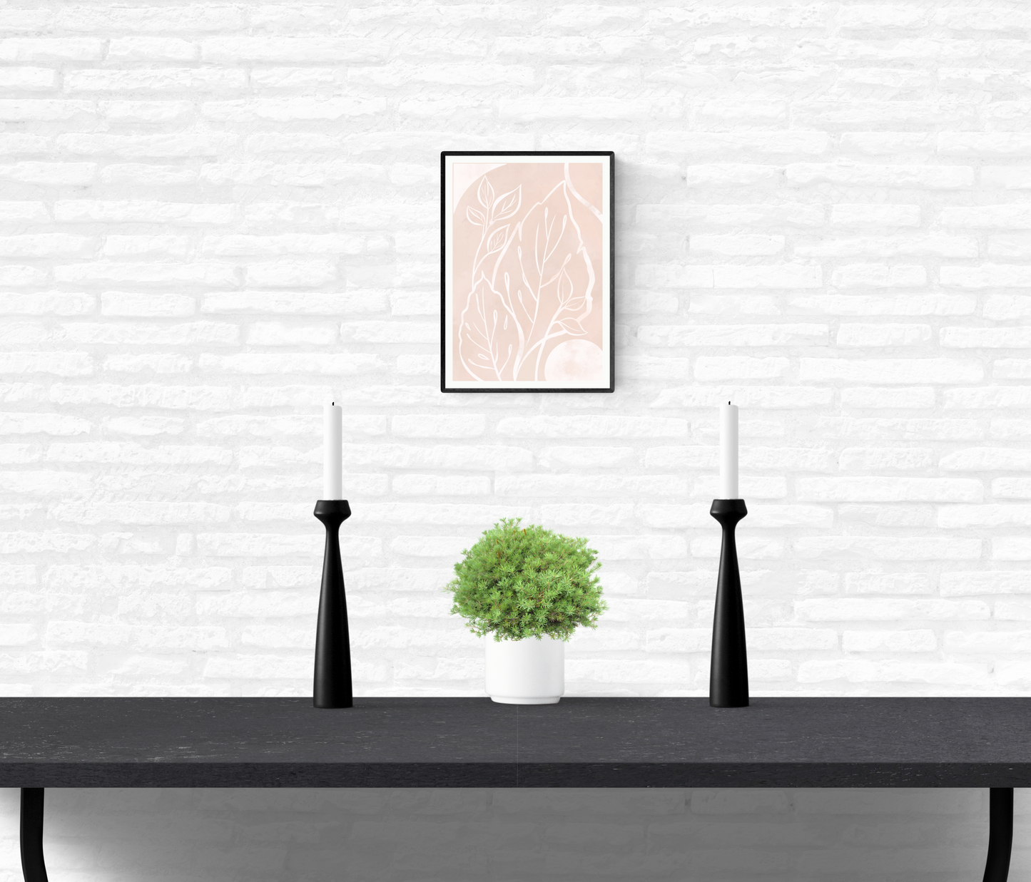 Botanical Line Art - I • Wall Art Print
