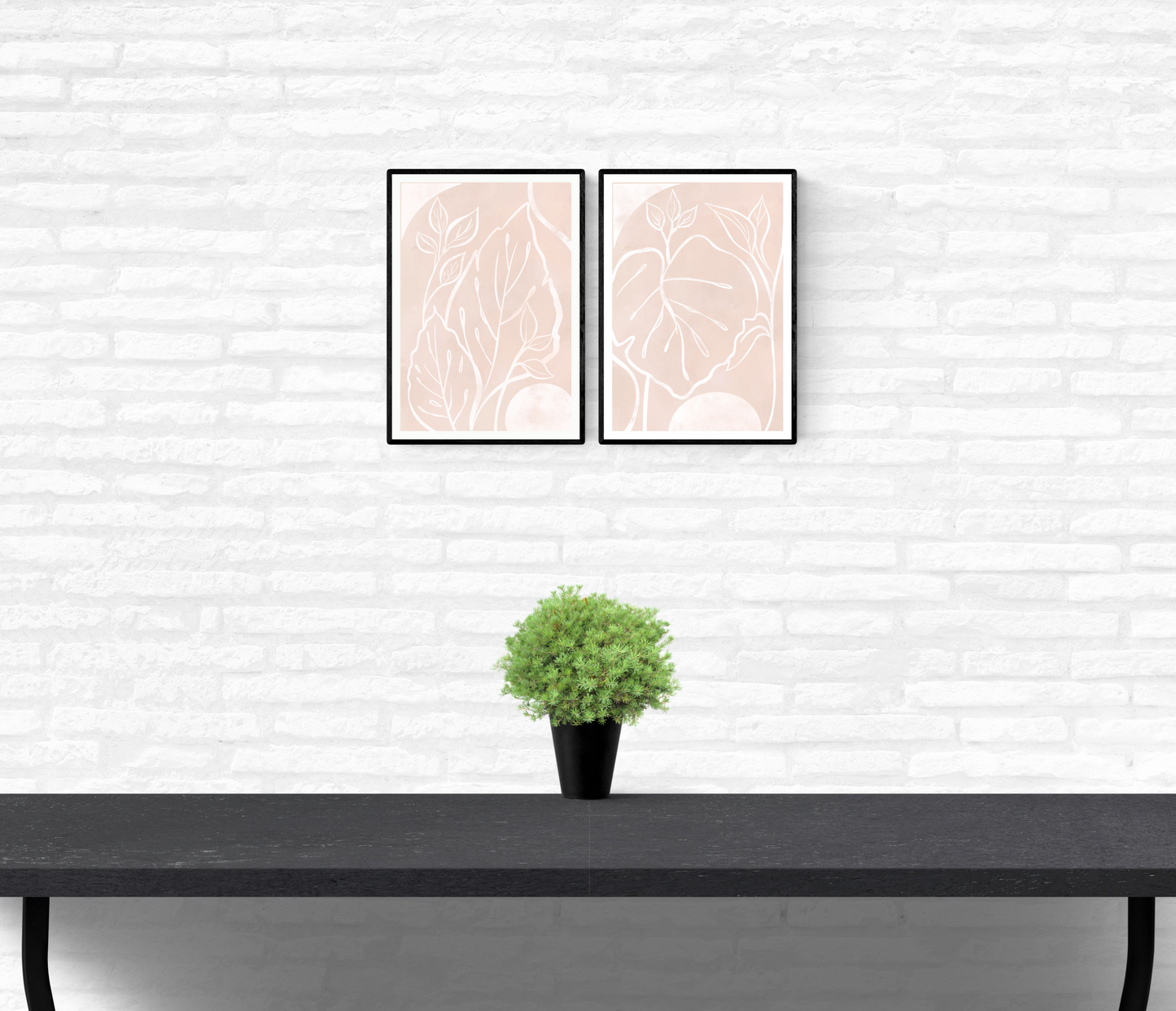 Botanical Line Art Set • Wall Art Prints