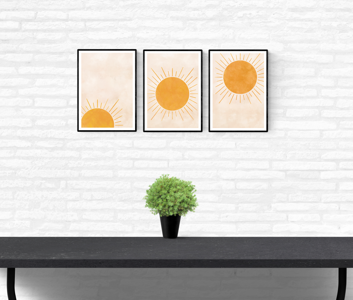 Sunrise Trio • Wall Art Print