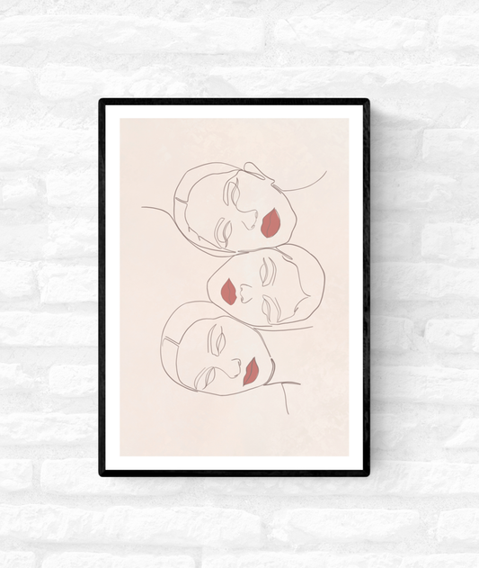 Close Up • Wall Art Print