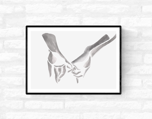 Take My Hand • Wall Art Print