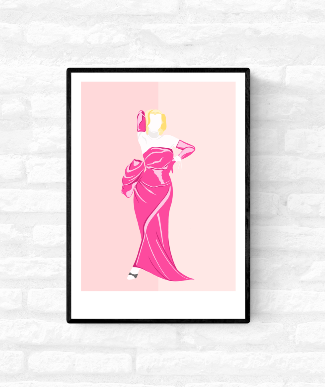 Marilyn Monroe - Diamonds Are A Girl's Best Friend • Wall Art Print