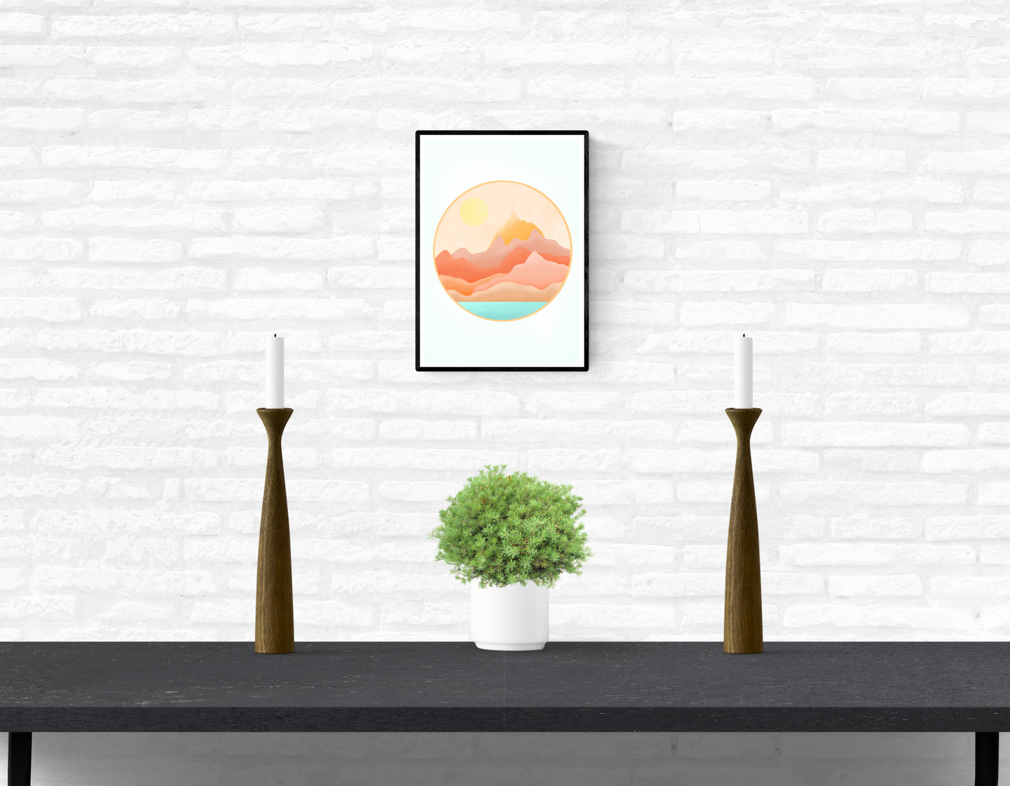 Mountainscape • Wall Art Print