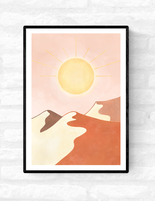 Desertscape • Wall Art Print