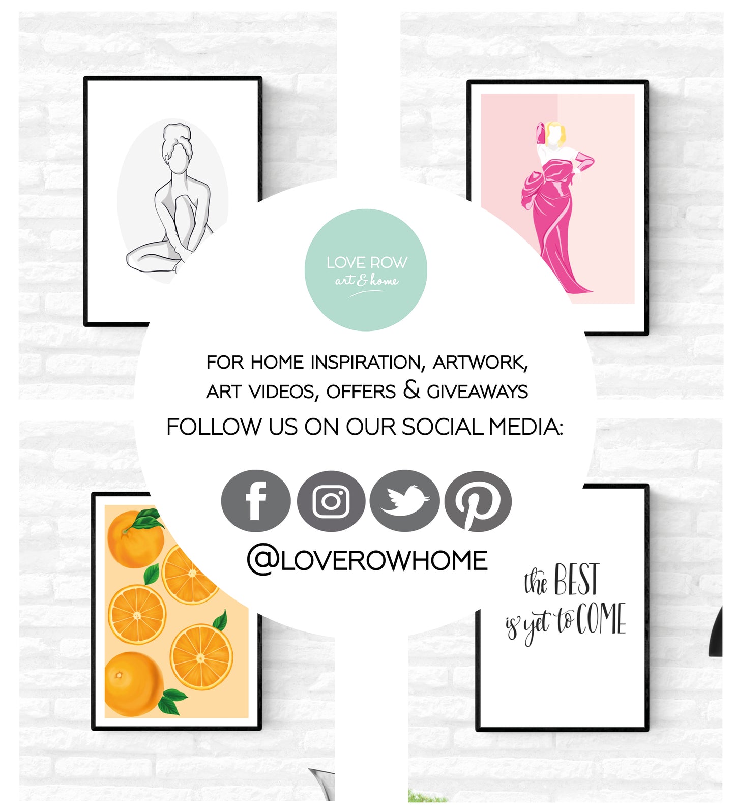 Citrus Fruit Print Set • Wall Art Prints