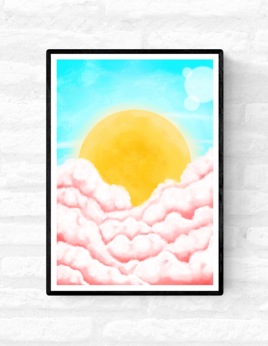 Pink Clouds • Wall Art Print