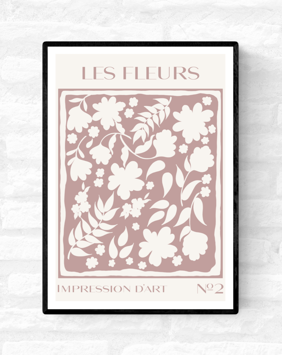 Flower Print - II • Wall Art Print