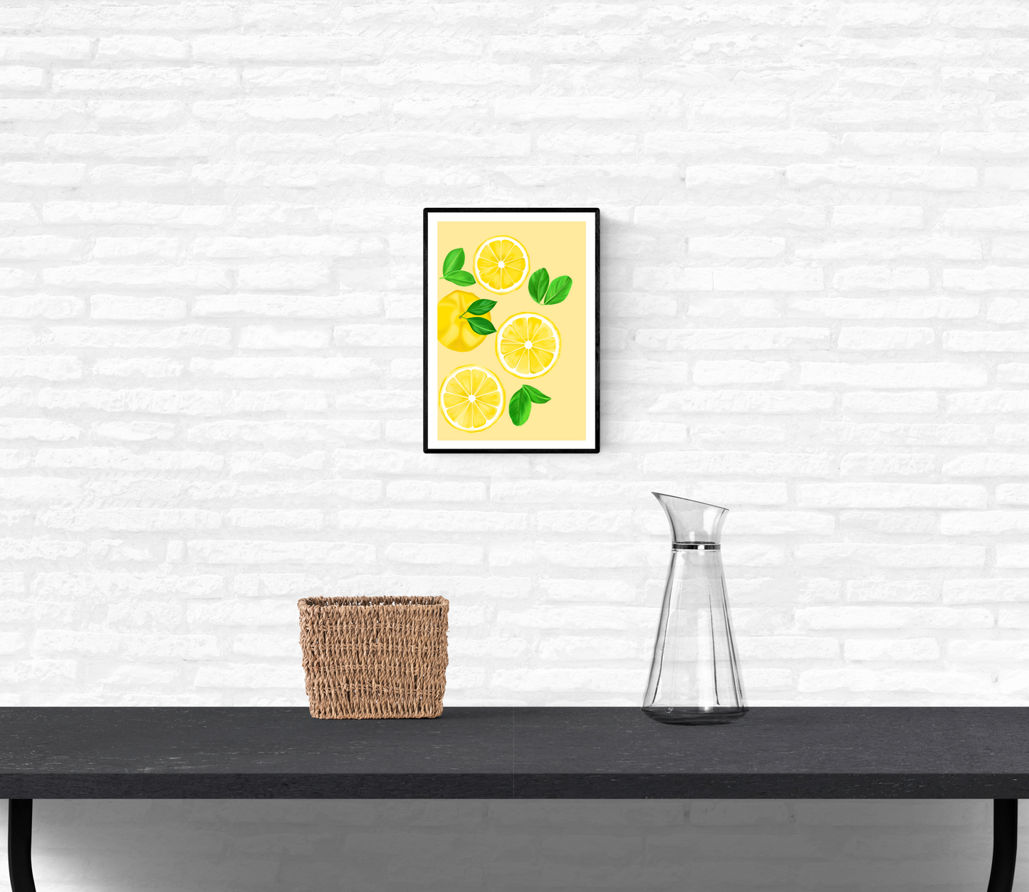 Lemons - Citrus Fruits • Wall Art Print
